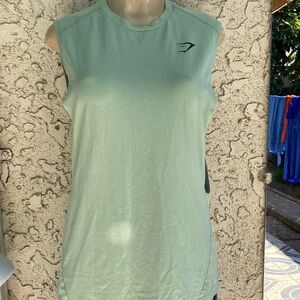 Gymshark Light Green Muscle Tee